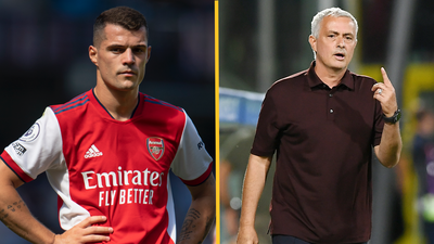 Jose Mourinho urges Granit Xhaka to get Covid vaccine after positive test