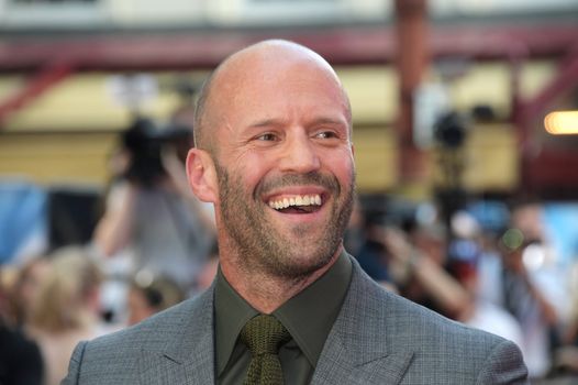 Jason Statham, a famous bald man. A bald festival taking place in New York