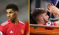 Marcus Rashford sends message to Harvey Elliott after he is stretchered off