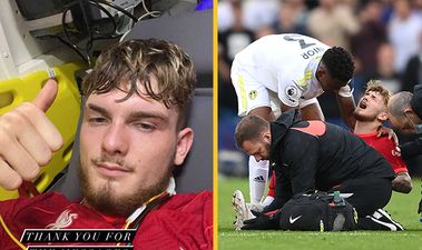 Harvey Elliott donated Liverpool shirt and boot to young fan in hospital