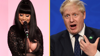 Nicki Minaj hits back at Boris Johnson’s Covid briefing diss