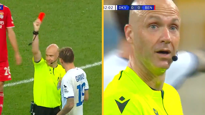 Anthony Taylor forced to change decision after red card howler