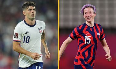 US men’s and women’s national football teams offered identical contracts