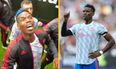 Paul Pogba dragged down the tunnel after mocking West Ham fans