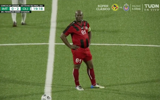 Suriname Vice President plays for the team he owns