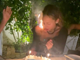 Nicole Richie lights hair on fire during birthday dinner