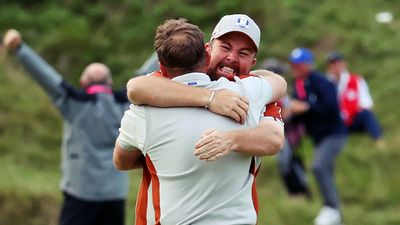 Shane Lowry delivers big time for Europe as he takes down US stars