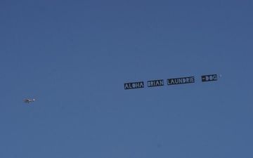 Dog the Bounty Hunter ‘taunts’ Brian Laundrie with banner over campsite