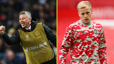 Ole Gunnar Solskjaer tells Van de Beek he has no time for sulking