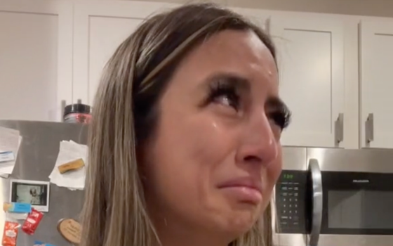 Vegan TikToker cries after eating fish