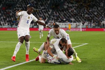 France score dramatic late winner against Belgium to secure place in Nations League final