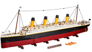 The Lego Titanic is the largest ever set with 9,090 pieces – and it splits into sections