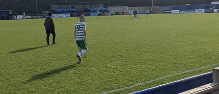 Boxer Liam Smith spotted playing football the day after winning title fight