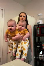 ‘I’m so small, people don’t believe my huge twin girls are mine’