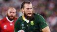 Munster confirm dreadful injury news for Springbok star RG Snyman