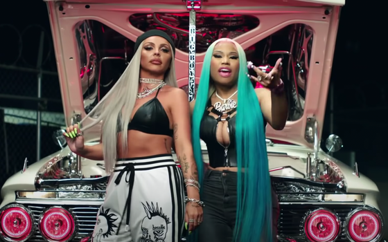 Nicki Minaj defends Jesy Nelson over 'blackfishing' claims