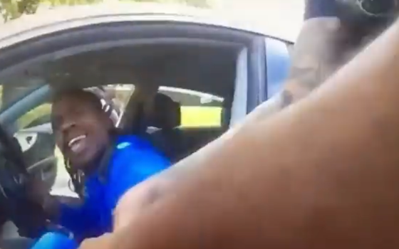 A disabled Black man was pulled out his car despite telling police he was paraplegic