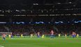 Atlético Madrid ultras boo Liverpool players taking the knee