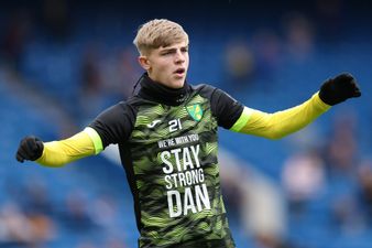 Norwich players wear ‘Stay Strong Dan’ shirts following teammate Barden’s cancer diagnosis