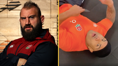 Joe Marler is back in the England camp and scaring Kyle Sinckler to death