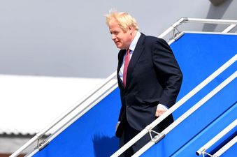 Boris Johnson took private jet from COP26 to dine with climate sceptic