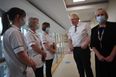 Boris Johnson ‘told three times’ to put mask on during hospital visit