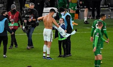 Young fan Ronaldo gave his jersey to reveals what he said to her