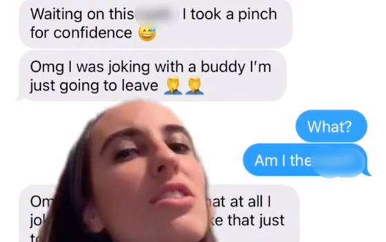 Women exposes man who called her a 'c***' before date on TikTok