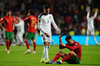 Cristiano Ronaldo furious as Mitrovic grabs last-gasp winner for Serbia