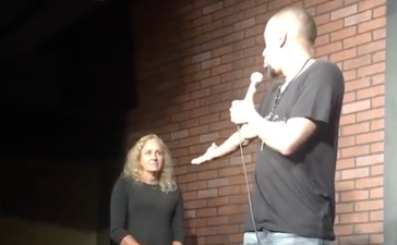 Woman interrupts comedian’s set because she’s ‘offended’ but gets booed off stage