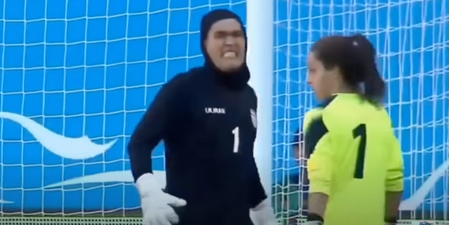 Iran women’s goalkeeper threatens lawsuit over claims she is a man