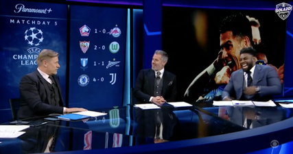 Jamie Carragher masterfully takes down Peter Schmeichel with one question