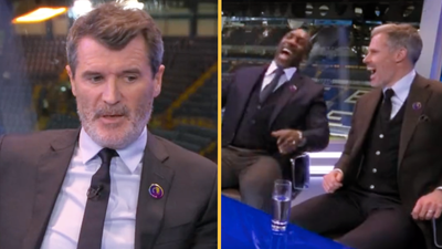 Roy Keane cracks up Carragher and Hasselbaink with league title joke