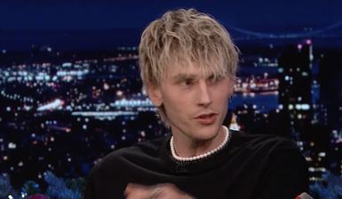 Machine Gun Kelly stabbed himself in front of Megan Fox to look cool