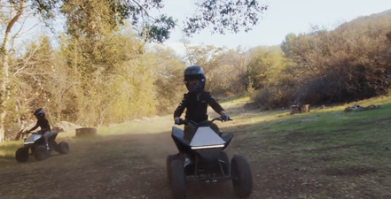 Tesla announces electric Cyberquad for kids