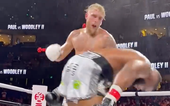 Brutal new angle of Jake Paul’s KO punch emerges