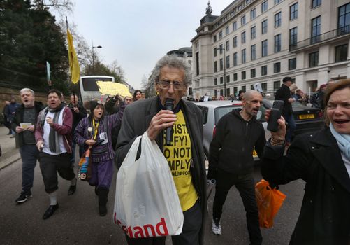 Piers Corbyn arrested