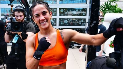 Amanda Serrano’s latest opponent unrecognisable after 236-punch barrage