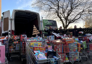 Real-life Santa spends £10,000 buying presents for underprivileged kids