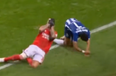 Nicolas Otamendi shown straight red in Porto Benfica clash for worst acting ever