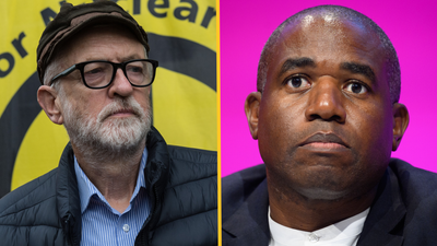 David Lammy apologises for nominating Jeremy Corbyn to be Labour leader