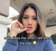 Woman says men love to date her until they find out her real age