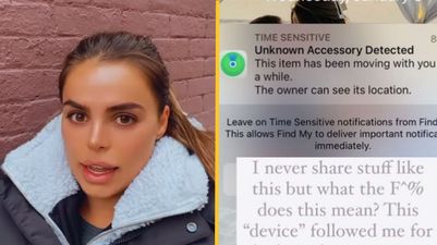 Sports Illustrated model says man followed her home by dropping Apple tag in her coat