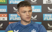 Reporter asks Kieran Trippier ‘why swap Champions League last 16 for a relegation fight?’