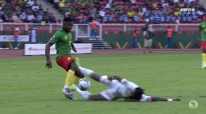 Burkina Faso defender escapes certain red card 38 seconds into first AFCON match