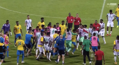 Ghana striker punches opponent as players clash after AFCON draw