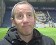 Lee Bowyer’s face says it all when he hears of Fulham-Bristol scoreline