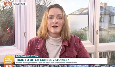 GMB guest urging people to ditch conservatories while sat in one labelled ‘hypocrite’