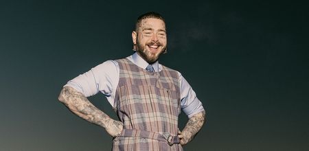 Post Malone praised for posing in a dress for Billboard magazine