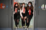 Schools reinstate face mask rules as Covid cases surge